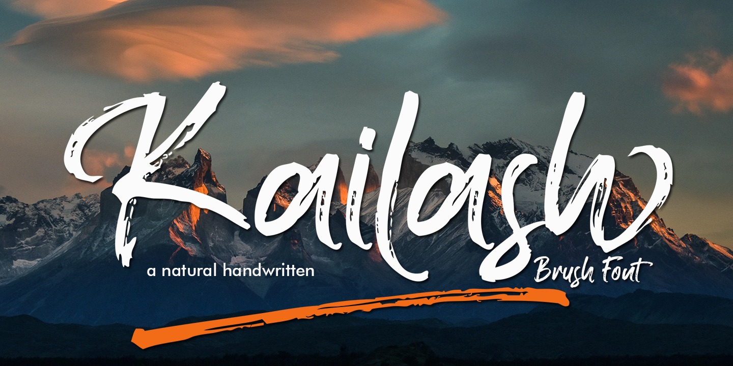 Kailash Regular Font preview